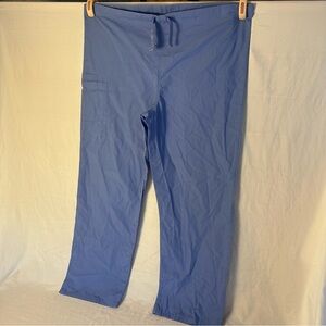 Cherokee Women’s Scrub Pants – Large, Light Blue (CIEW), Drawstring, Style 4100